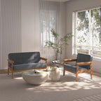 Wooden Kids Sofa Chair Comfortable Pvc Child's