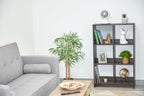 Wooden Open Shelf 6 Cube Storage Unit Organiser