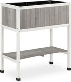 Wooden Planter Flower Bed on Legs
