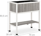 Wooden Planter Flower Bed on Legs