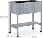 Wooden Planter Flower Bed on Legs
