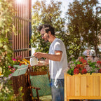 Wooden Planter Flower Bed on Legs