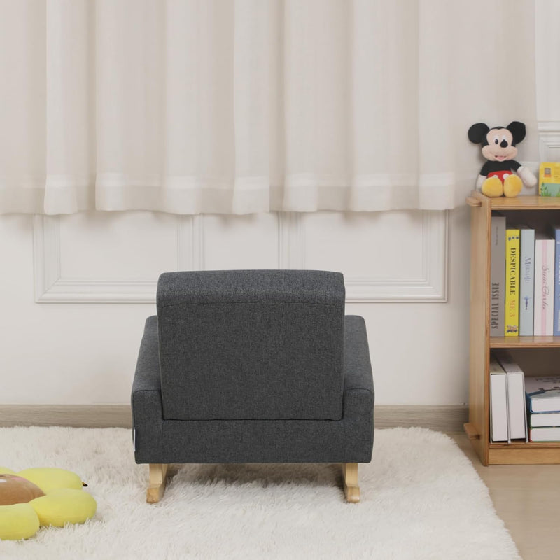 Wooden Rocking Chair for Kids Children's Armchair Sofa