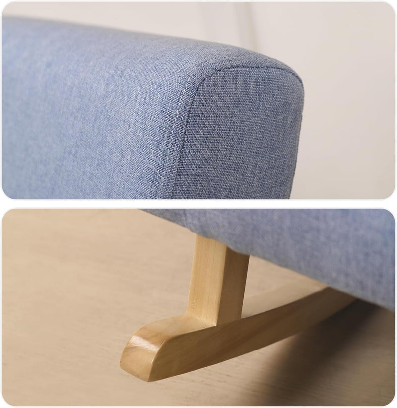 Wooden Rocking Chair for Kids Children's Armchair Sofa