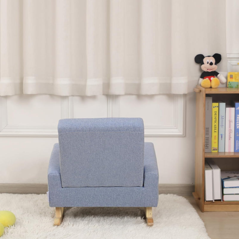 Wooden Rocking Chair for Kids Children's Armchair Sofa