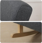 Wooden Rocking Chair for Kids Children's Armchair Sofa