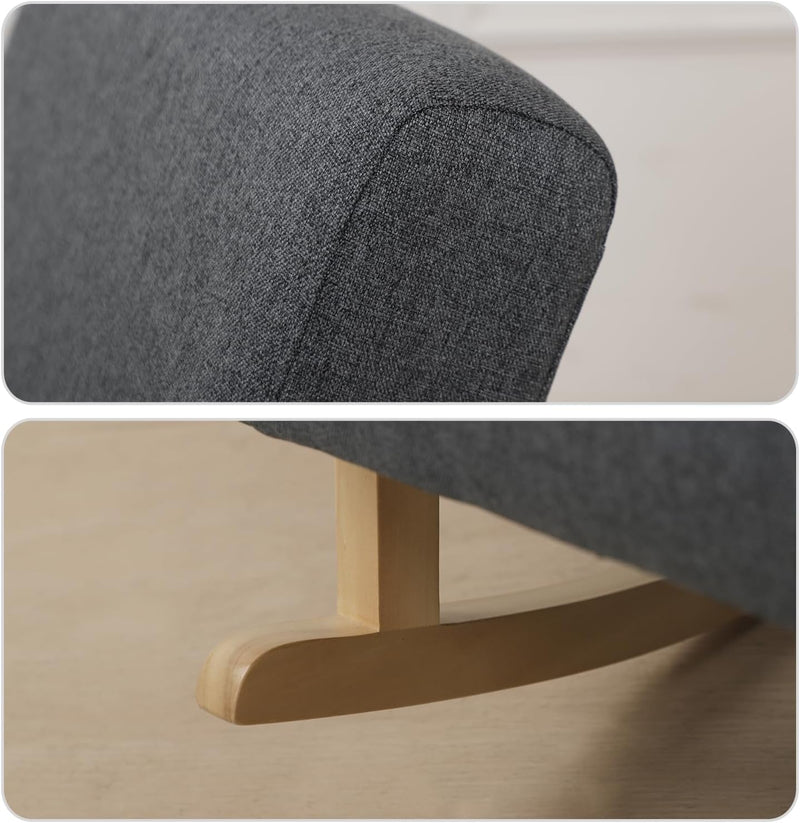 Wooden Rocking Chair for Kids Children's Armchair Sofa