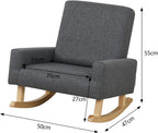 Wooden Rocking Chair for Kids Children's Armchair Sofa