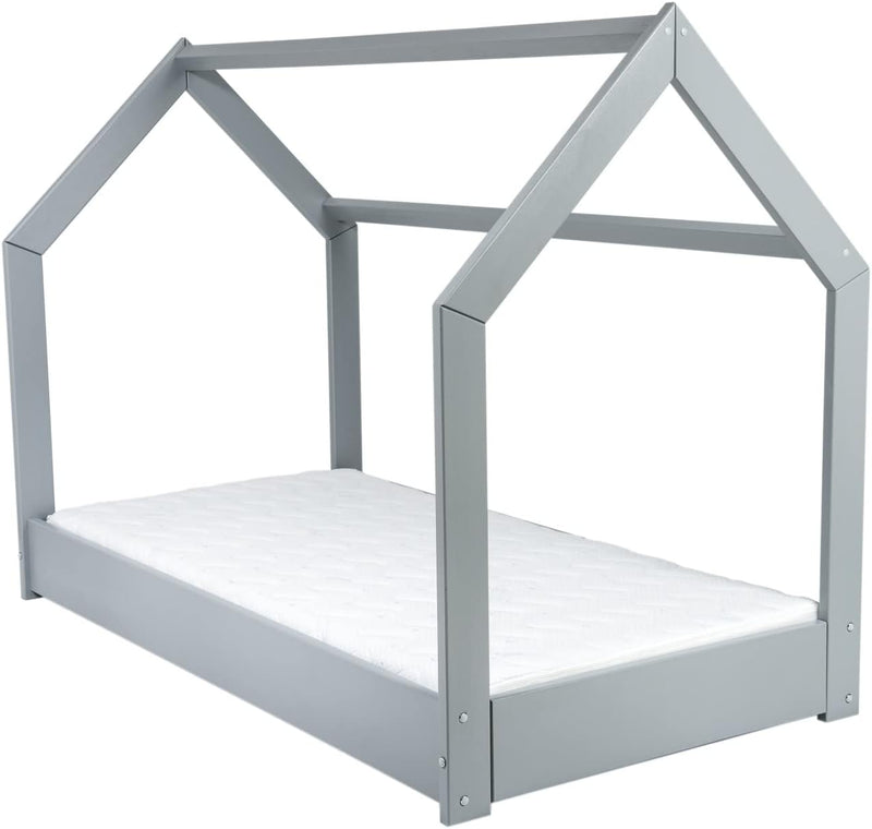 Wooden Scandinavian Style Kids Bed + Standard Mattress