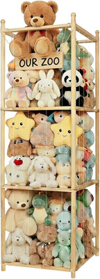Wooden Stuffed Animal Storage 3 Tier Soft Toy