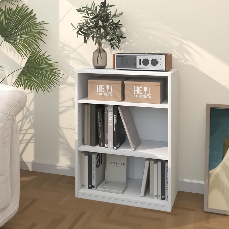 Wooden Thick Frame 6 Cube Storage Organiser Shelf