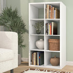 Wooden Thick Frame 6 Cube Storage Organiser Shelf
