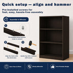 Wooden Thick Frame 6 Cube Storage Organiser Shelf