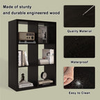 Wooden Thick Frame 6 Cube Storage Organiser Shelf