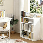Wooden Thick Frame 6 Cube Storage Organiser Shelf