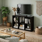 Wooden Thick Frame 6 Cube Storage Organiser Shelf