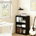 Wooden Thick Frame 6 Cube Storage Organiser Shelf