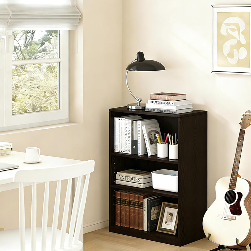 Wooden Thick Frame 6 Cube Storage Organiser Shelf