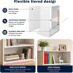 Wooden Thick Frame 6 Cube Storage Organiser Shelf