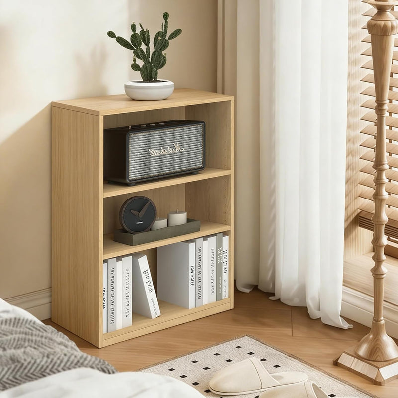 Wooden Thick Frame 6 Cube Storage Organiser Shelf