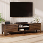 Wooden TV Stand Cabinet Long Unit