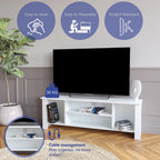 Wooden TV Stand for Tvs Up to 50