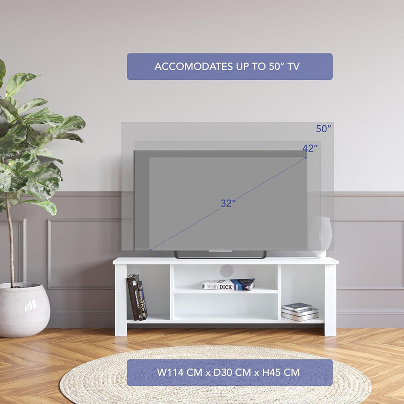 Wooden TV Stand for Tvs Up to 50