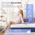 Mattress 3FT 8 Inch Orthopedic Memory Foam 9