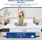 Mattress 3FT 8 Inch Orthopedic Memory Foam 9