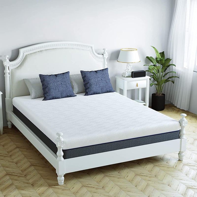Memory Foam Mattress 6 Inch with Soft Fabric