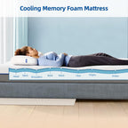Wowttrelax Memory Foam Mattress 13CM with Soft Fabric