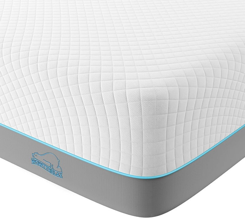 Memory Foam Mattress Medium Firm Soft Skin-Friendly Fabric