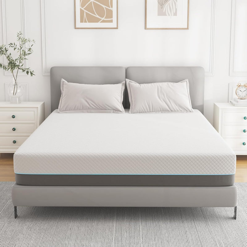 Memory Foam Mattress Medium Firm Soft Skin-Friendly Fabric