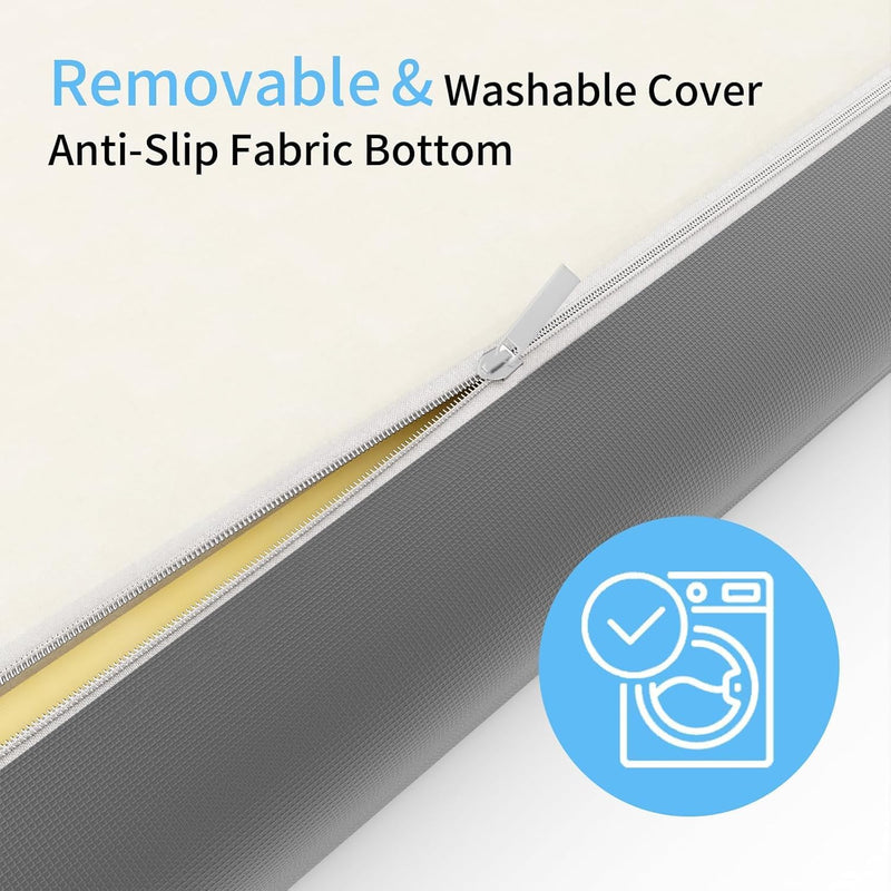 Memory Foam Mattress Medium Firm Soft Skin-Friendly Fabric