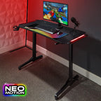 X Rocker Panther RGB Gaming Desk with Neo