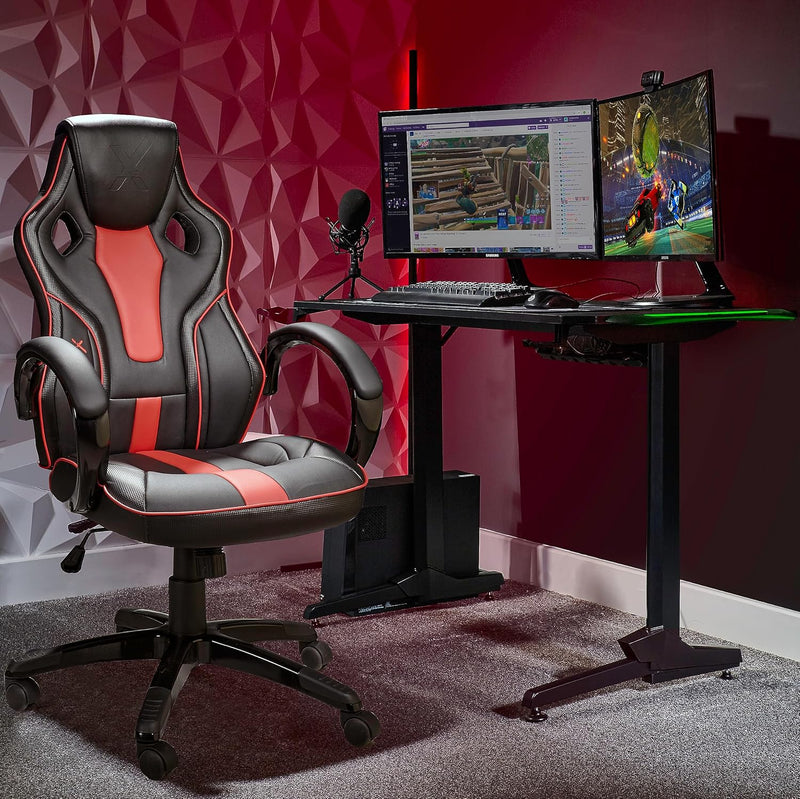 X Rocker Panther RGB Gaming Desk with Neo
