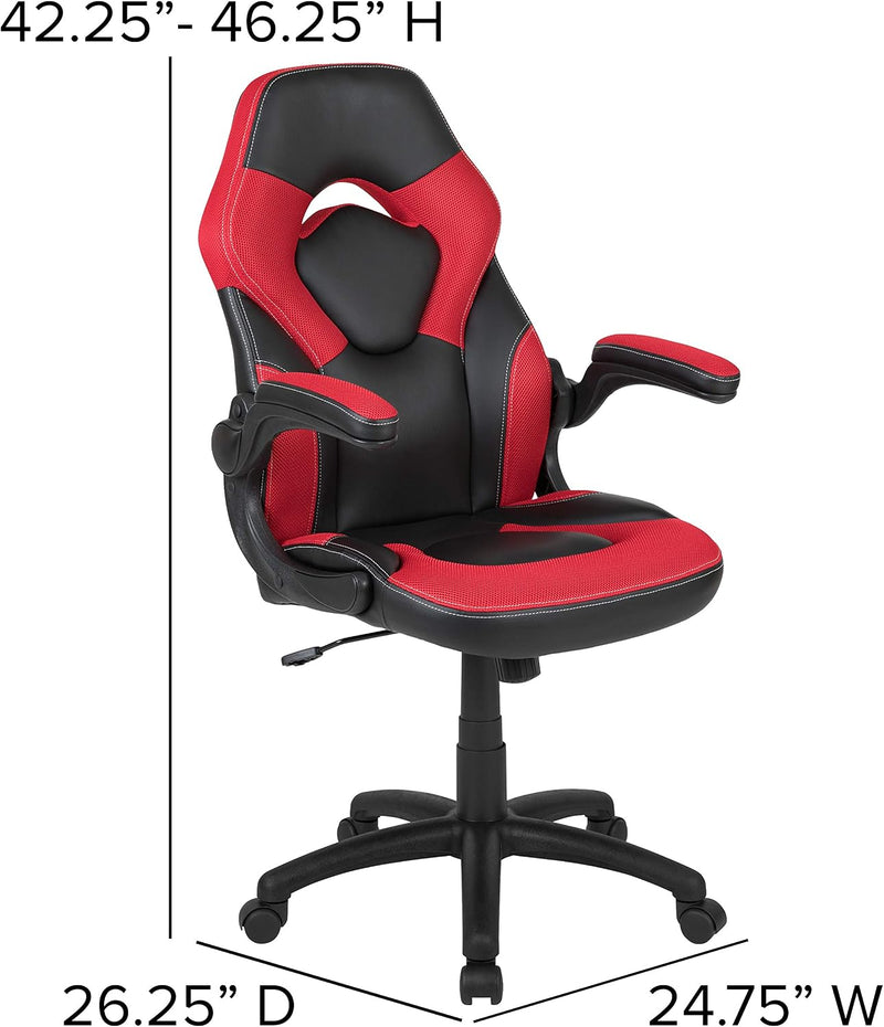 X10 Gaming Chair Ergonomic Adjustable Gamer with Back