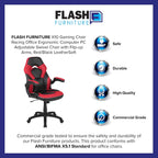 X10 Gaming Chair Ergonomic Adjustable Gamer with Back