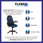 X10 Gaming Chair Ergonomic Adjustable Gamer with Back
