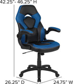 X10 Gaming Chair Ergonomic Adjustable Gamer with Back
