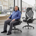 X100 Ergonomic Office Chair Mesh Back 10CM Padded