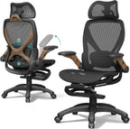 X100 Ergonomic Office Chair Mesh Back 10CM Padded