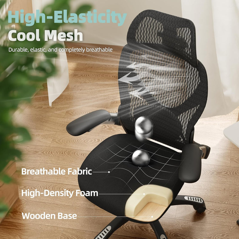 X100 Ergonomic Office Chair Mesh Back 10CM Padded