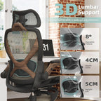 X100 Ergonomic Office Chair Mesh Back 10CM Padded
