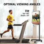 Easel Rolling TV Stand for 32-80 Inch Up