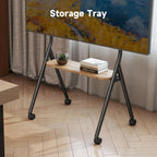 Easel Rolling TV Stand for 32-80 Inch Up