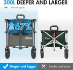 Xl Deeper Festival Trolley on Wheels 300L Larger