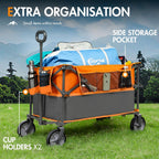 Xl Deeper Festival Trolley on Wheels 300L Larger