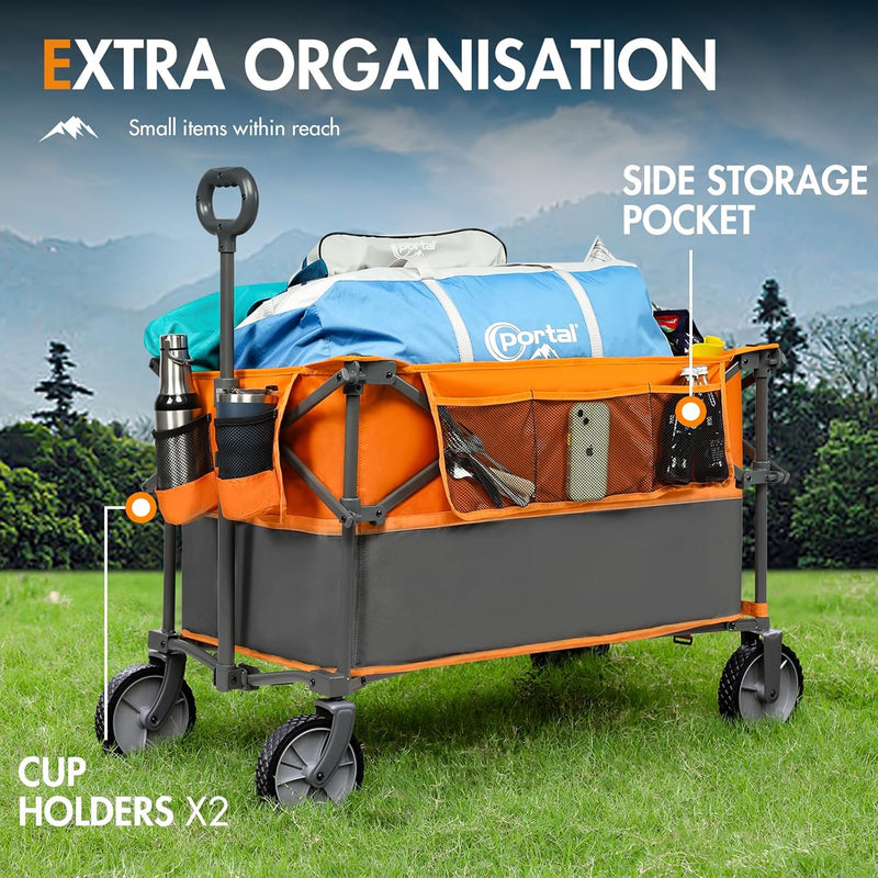 Xl Deeper Festival Trolley on Wheels 300L Larger