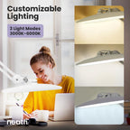 LED Desk Lamp Lumens 50CM Wide Head Dimmable